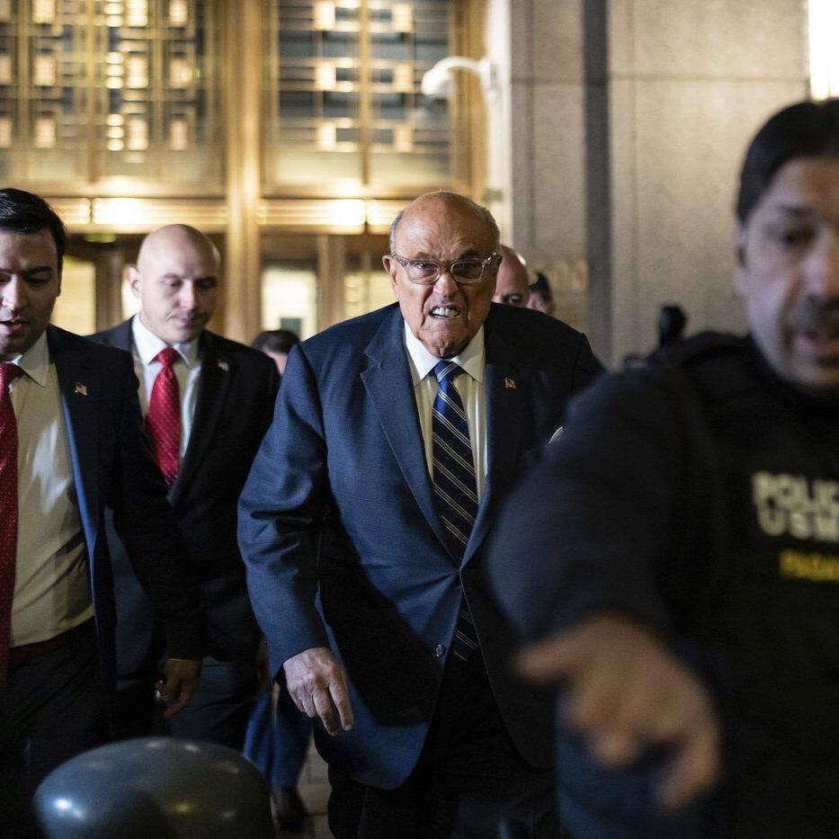 Rudy Giuliani is in contempt of court in $148 million defamation case